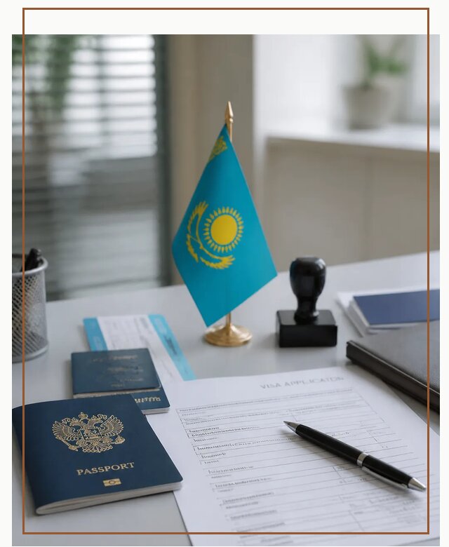 Оформление визы в Казахстан для поездки и работы в Белгороде